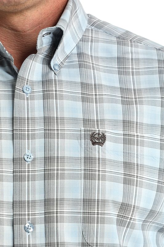 Mens Cinch Long Sleeve Button Down