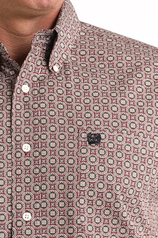 Mens Cinch Long Sleeve Button Down