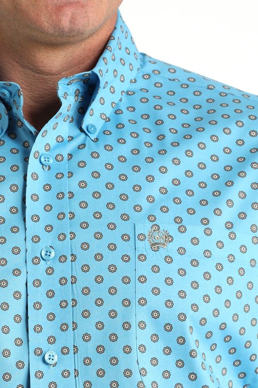 Mens Cinch Long Sleeve Button Down