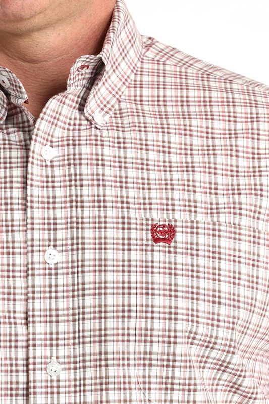 Mens Cinch Long Sleeve Button Down