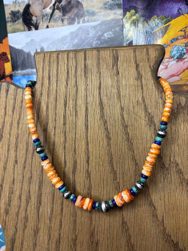 Mixed Stone Necklace