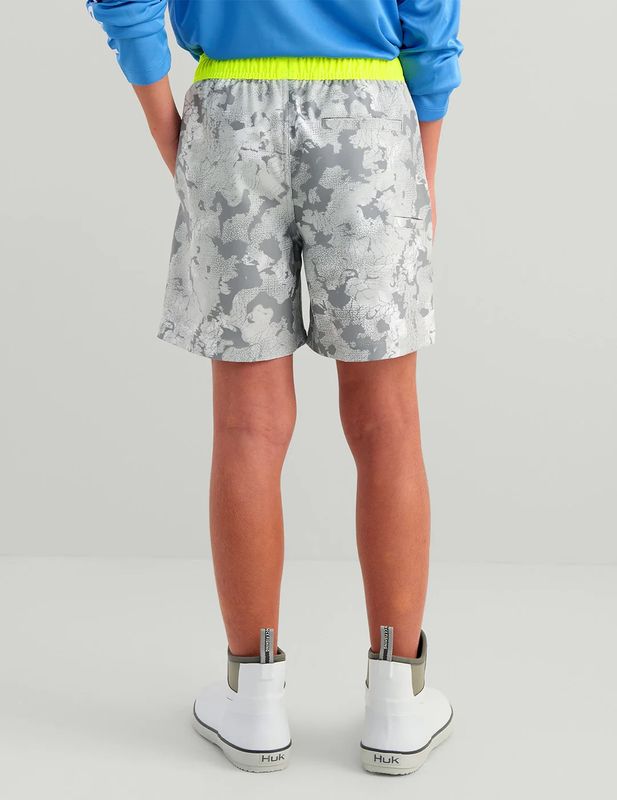 Huk Kids KC Print Pursuit Volley Swim Short