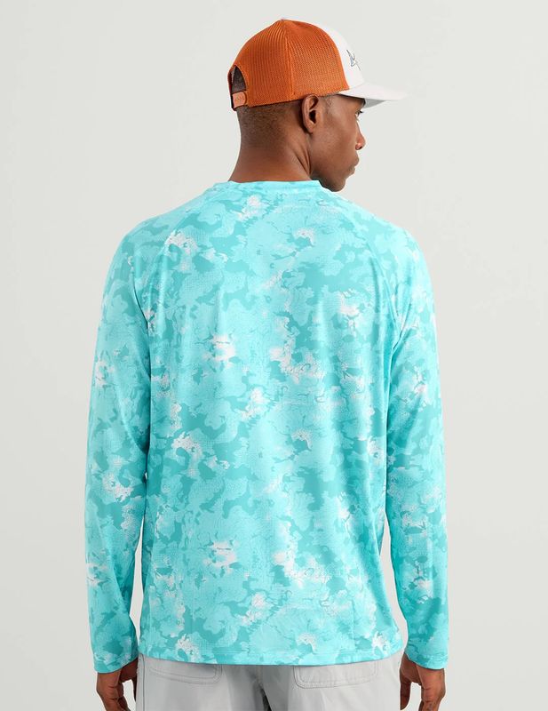 Huk Airweight KC Printed Crew