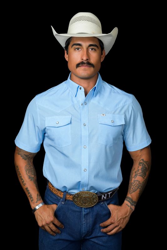 The Carson Light Blue - Ferrell SS