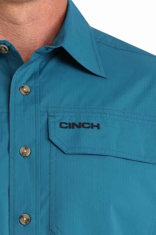 Men Cinch Arenaflex Button Down