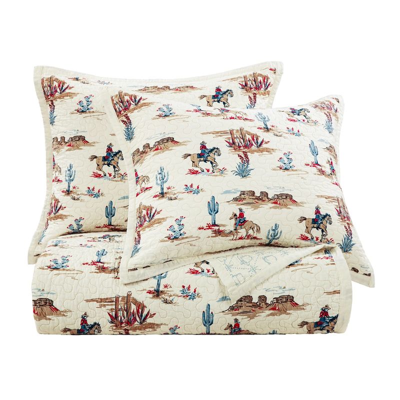 Desert Trail Reversible Quilt Set