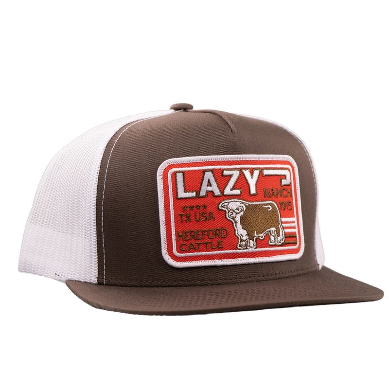 Lazy J Ranch Big Red Trucker Hat