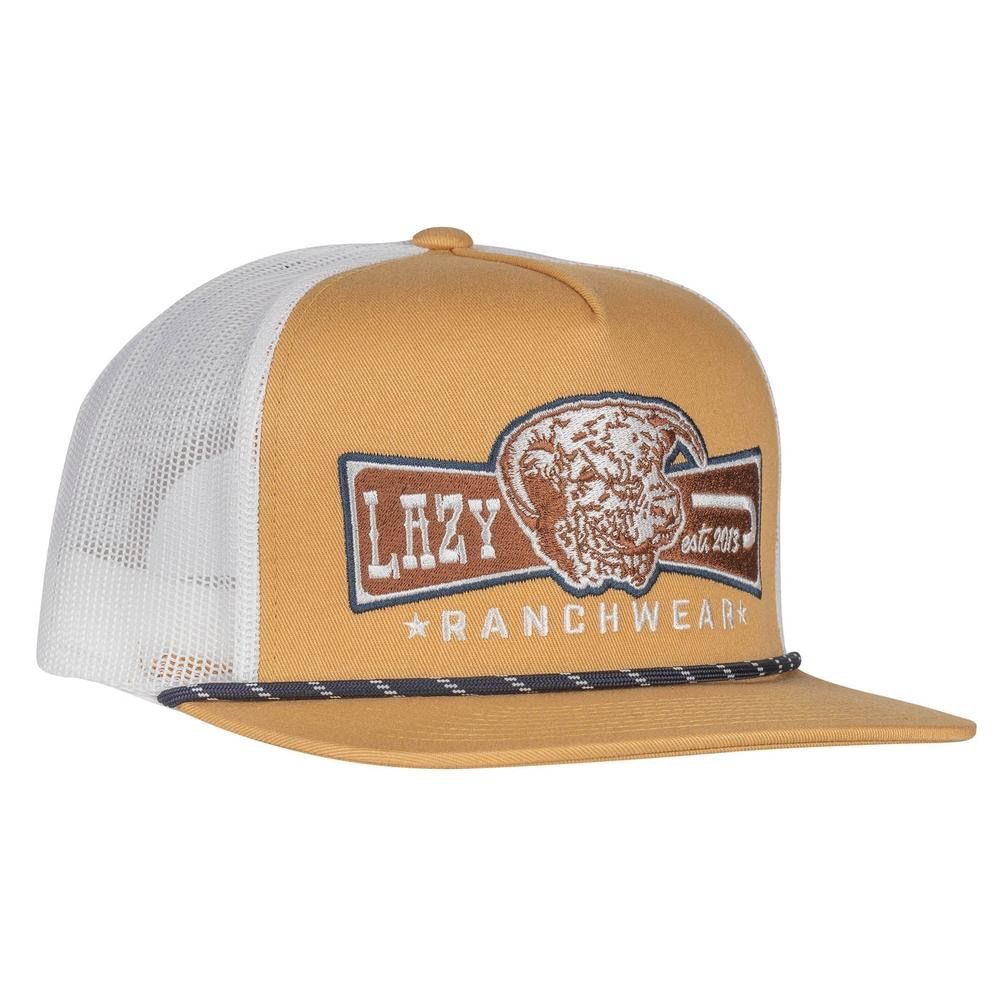 Lazy J Ranch Diamond Banner Trucker Hat