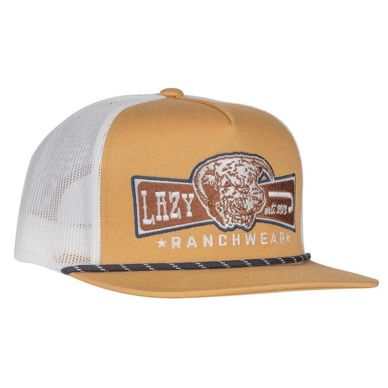 Lazy J Ranch Diamond Banner Trucker Hat