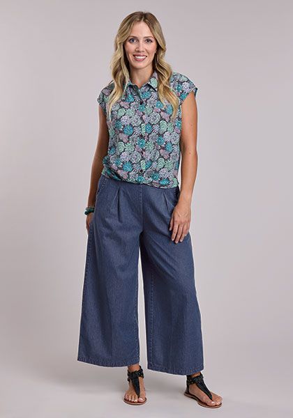 Stetson Denim Palazzo Pants