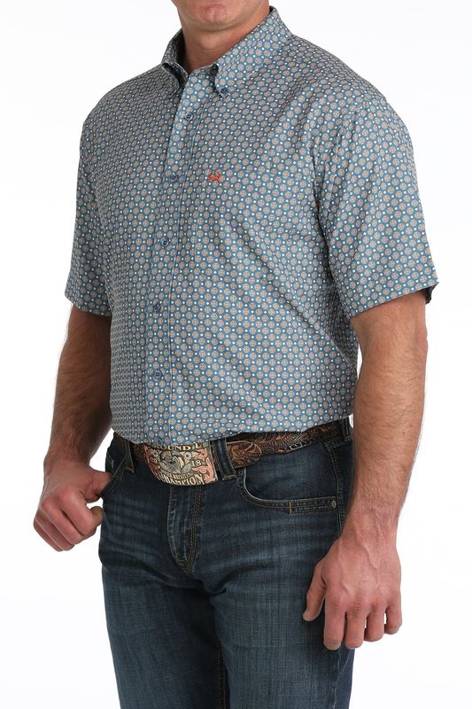 Mens Cinch Arenaflex Button Up