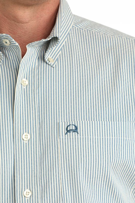 Mens Cinch Arenaflex Button Down