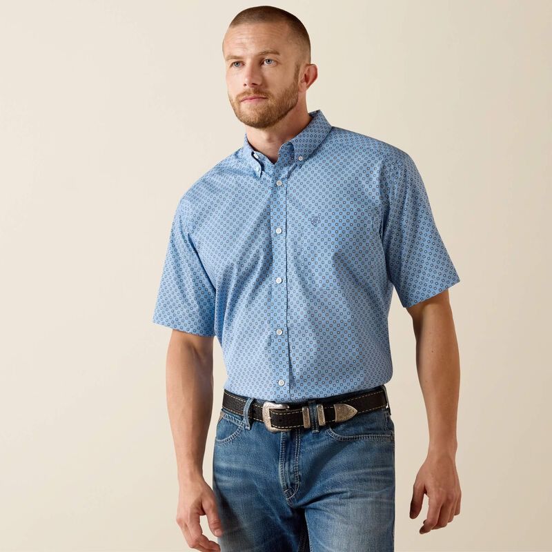 Ariat Mens Wrinkle Free Classic Fit Shirt