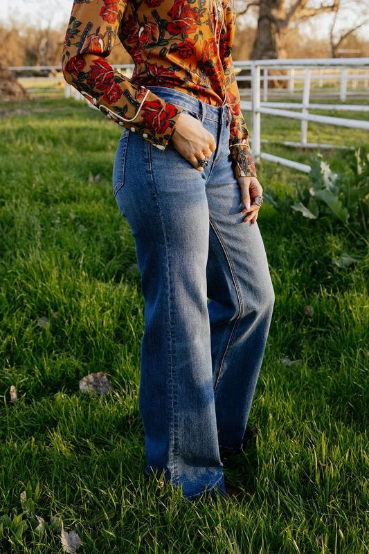Rodeo Rose Cowboy Trousers