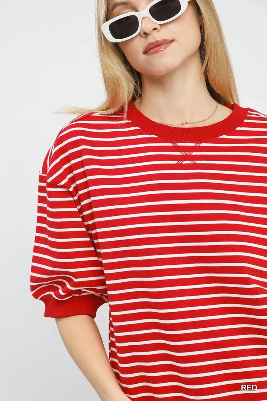 Striped Pullover Top