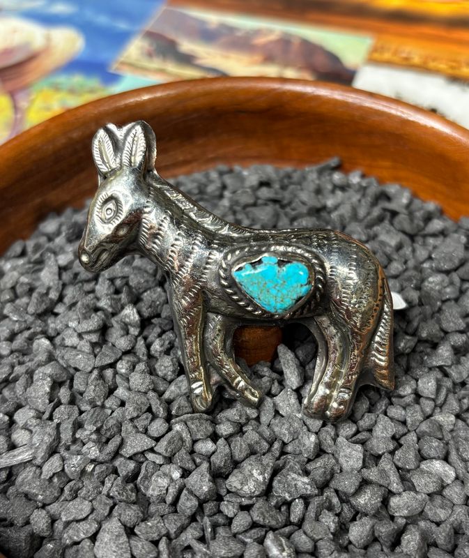 Turquoise Donkey Ring