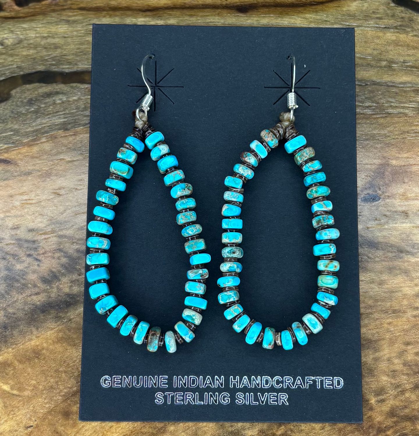Turquoise Teardrop Earrings