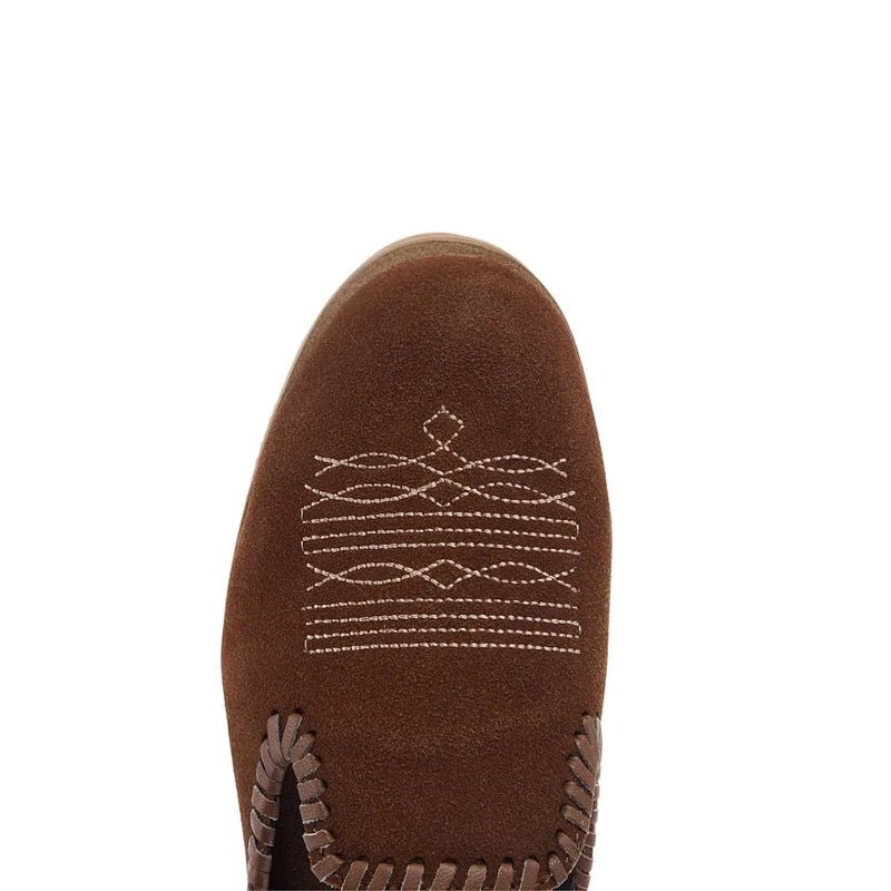 Roper Brown Suede Mule