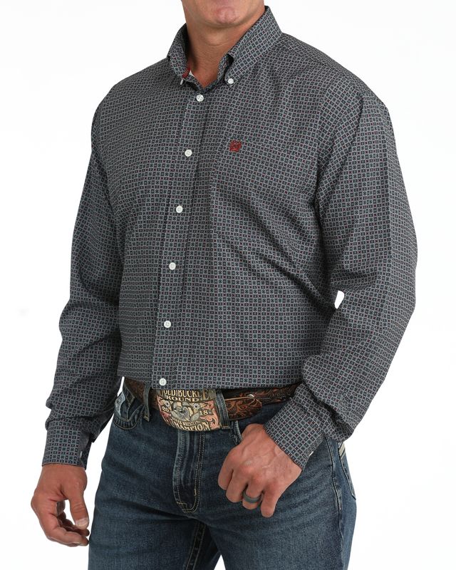 Cinch Mens Arenaflex Long Sleeve Button Down