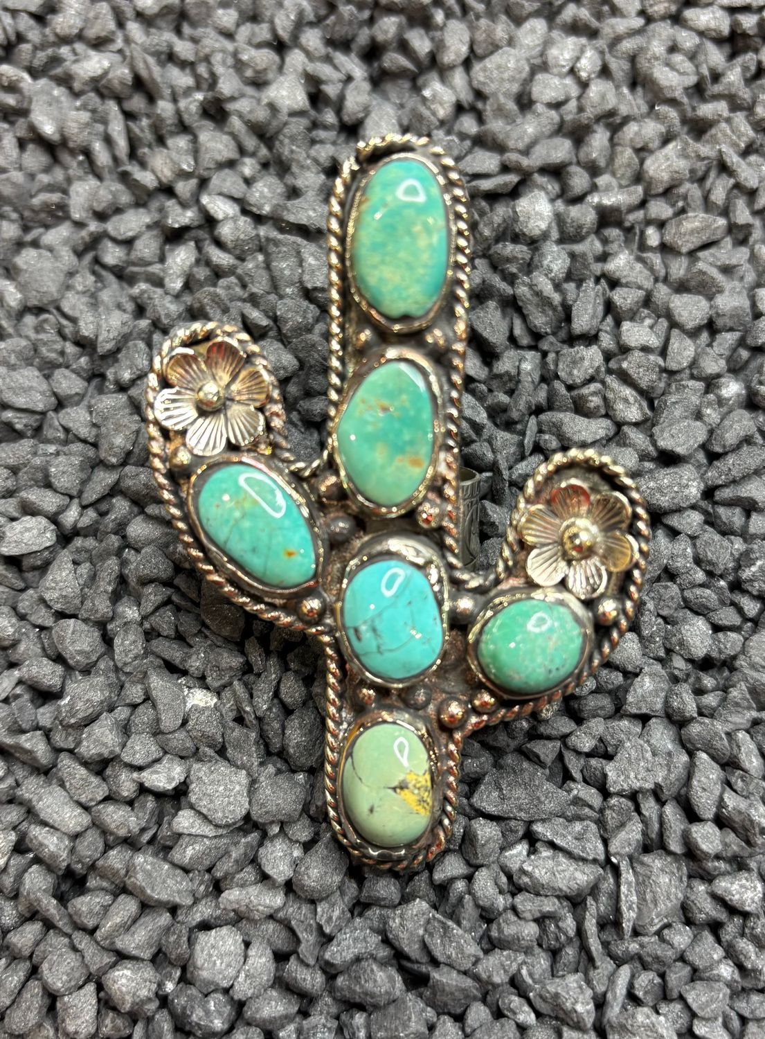 Cactus Ring/Scarf Slide