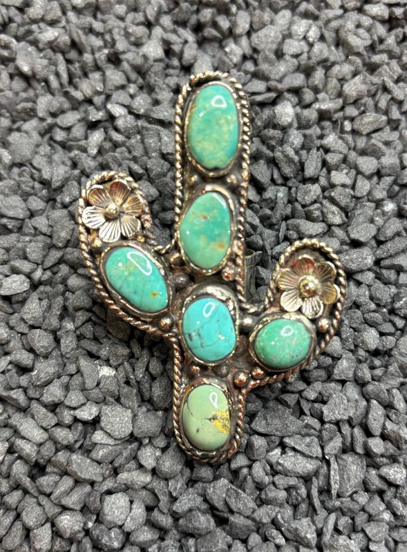 Cactus Ring/Scarf Slide