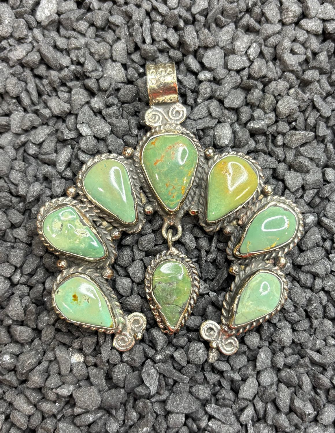 Turquoise Naja Pendant