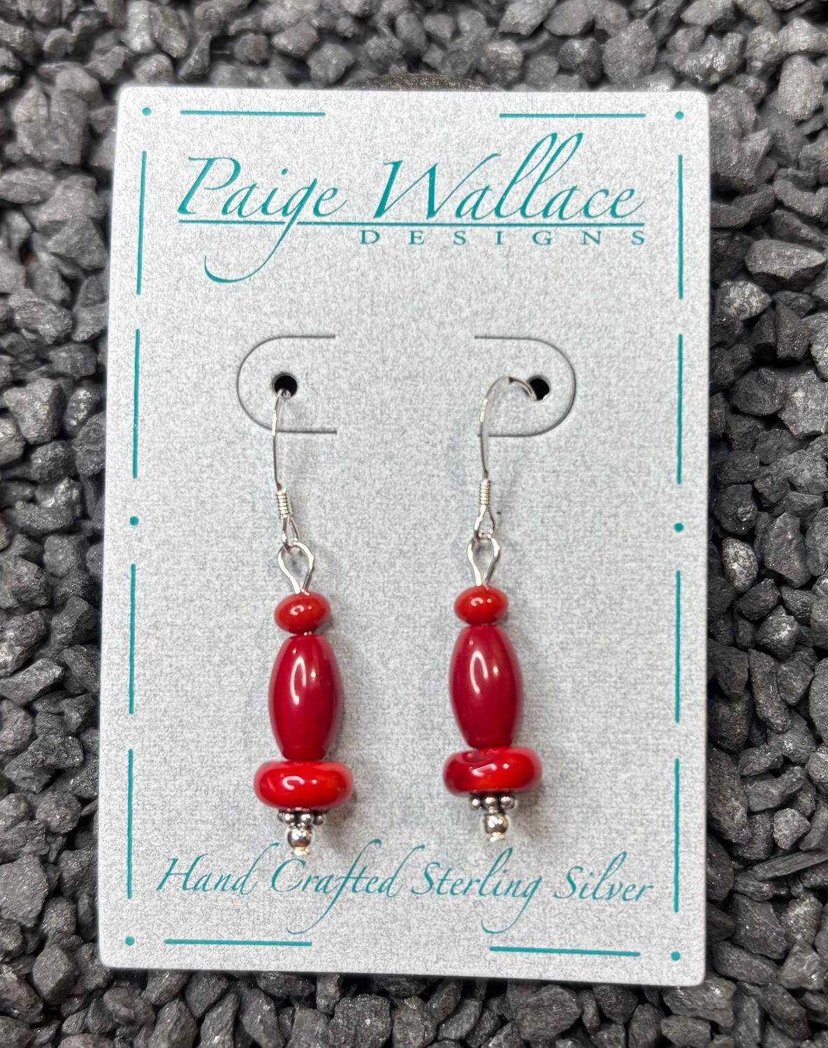 Coral Earrings