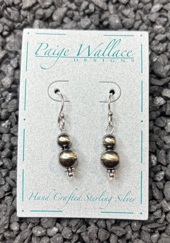Navajo Pearl Earrings