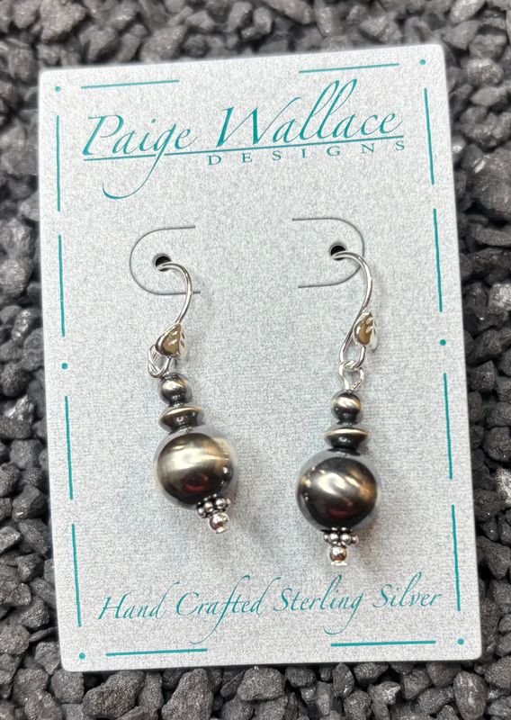Navajo Pearl Earrings