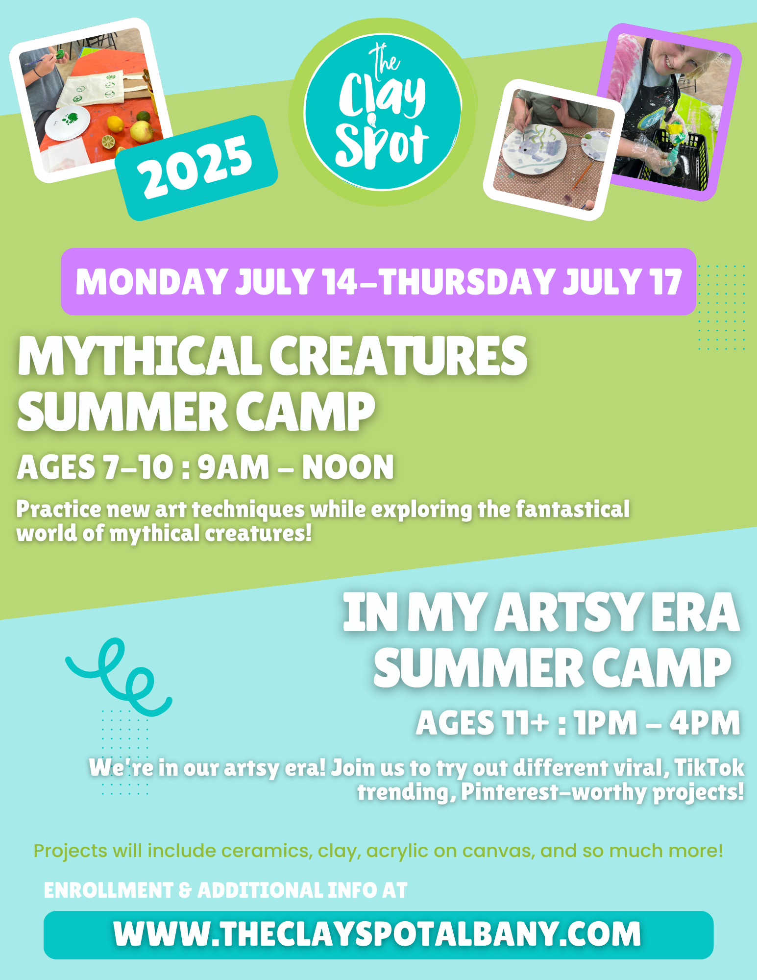 Mythical Creatures Summer Camp (Ages 7-10) Mythical Creatures Summer Camp (Ages 7-10)
