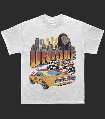Unique Spill signature T shirt