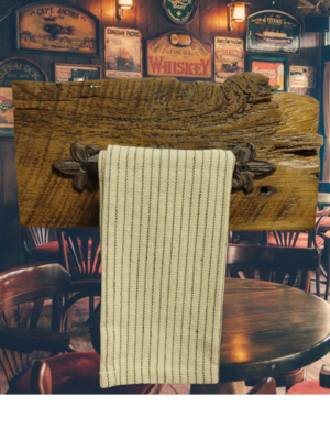 100 Yr Wood Towel Holder