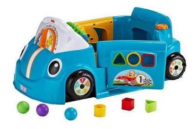 Игрушки Fisher Price Развивающий центр Моя первая машинка синяя №1 — 9-0083