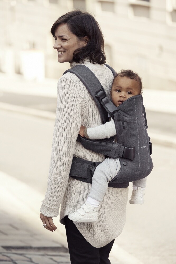 Эргорюкзаки Babybjorn One №2 серый — 9-0448