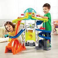 Автотрек Fisher Price Little People Запуск и винтовая — 9-0409