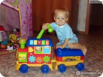 Игрушки BabyGo Поезд-толокар — 9-0043