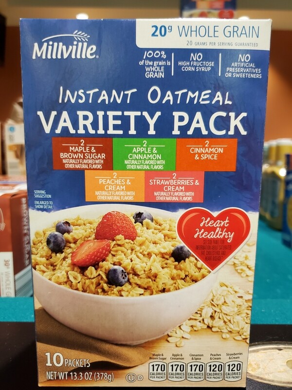 Instant Oatmeal All types