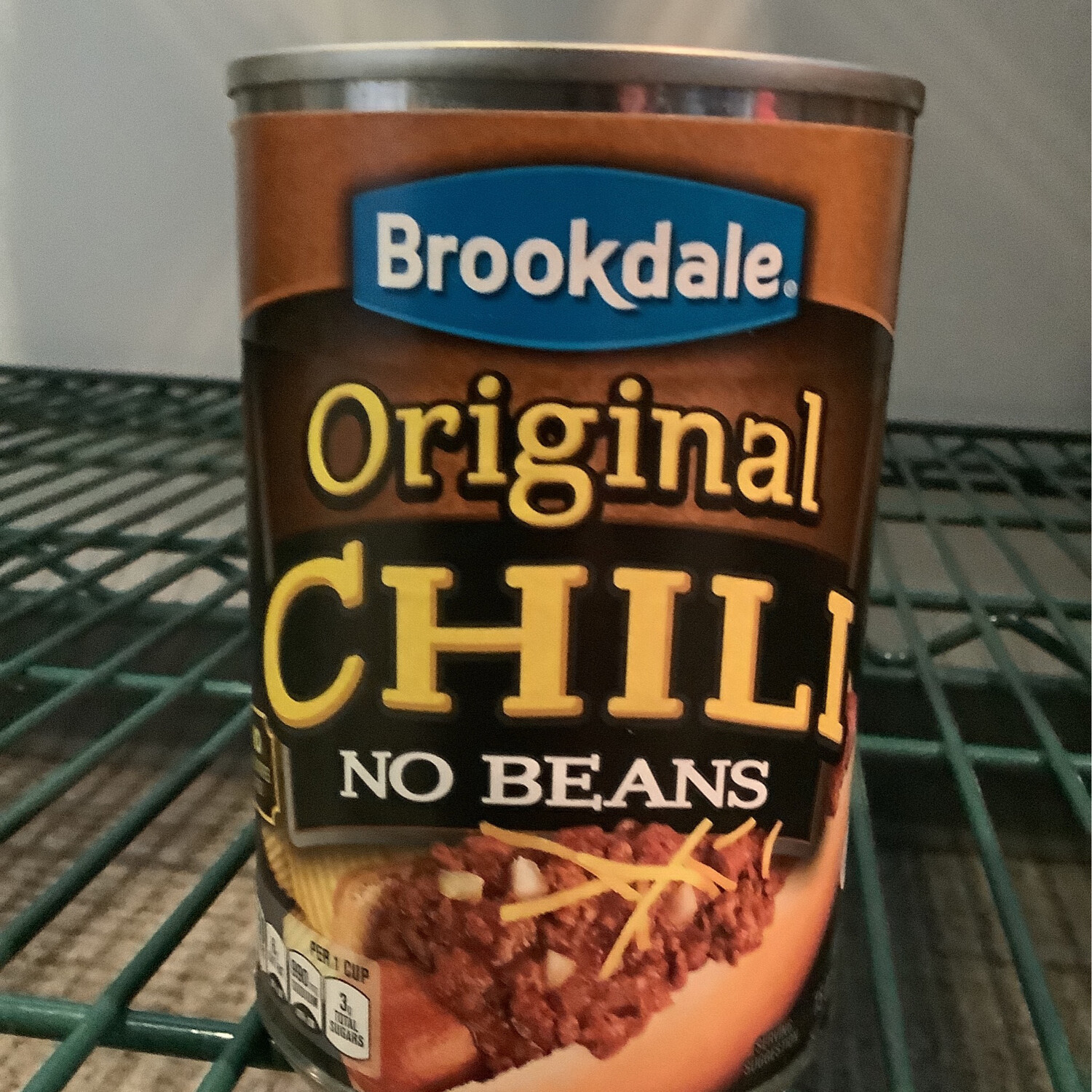 Canned ChiliMeat and No Beans