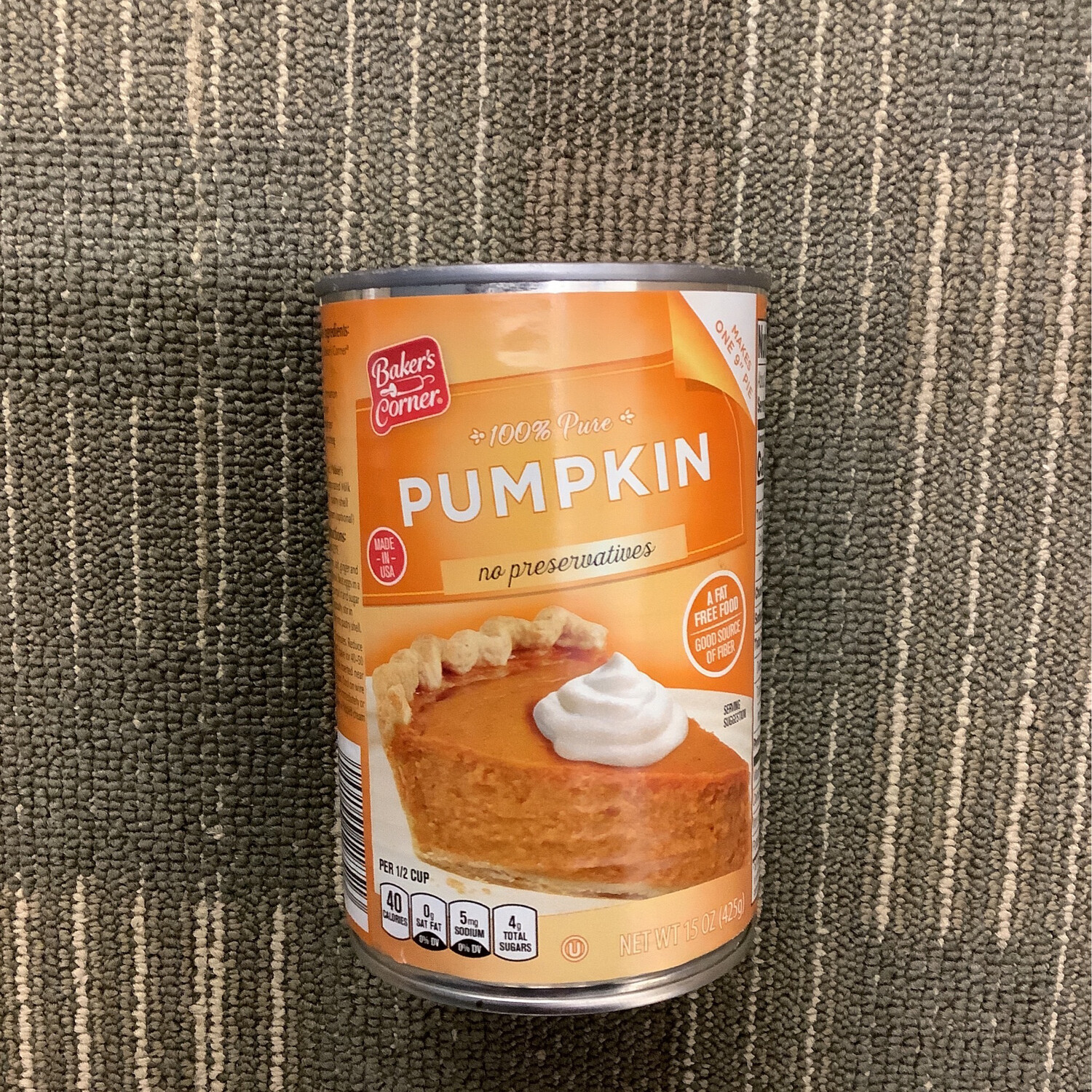 Canned Vegetable Pumpkin