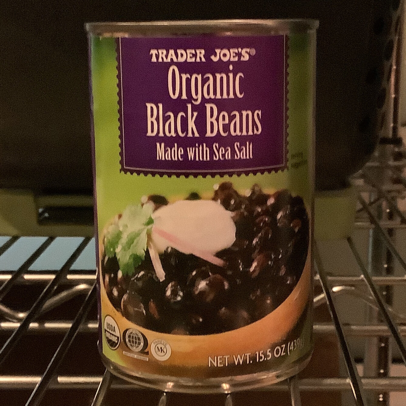 Canned Beans Black Beans Organic