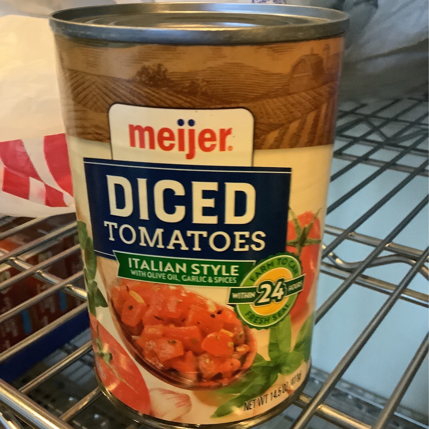Tomatoes Diced Italian Style