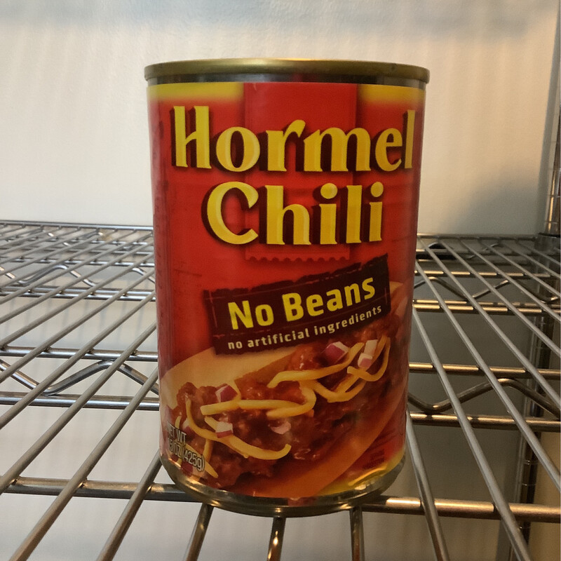 Canned Chili All varieties