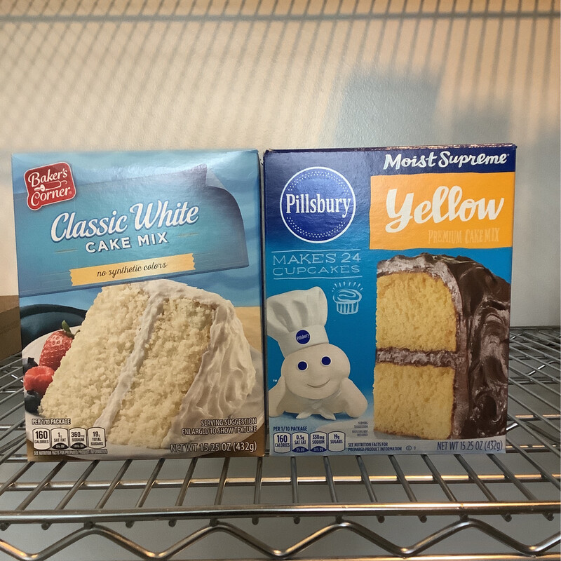 Cake Mix Vanilla