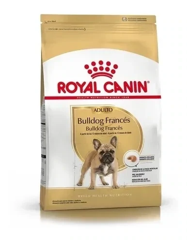 Royal Canin Bulldog Francés para perro adulto raza pequeña sabor mix en bolsa de 3kg_