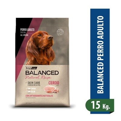 Balanced Recipe Cerdo x 15kg