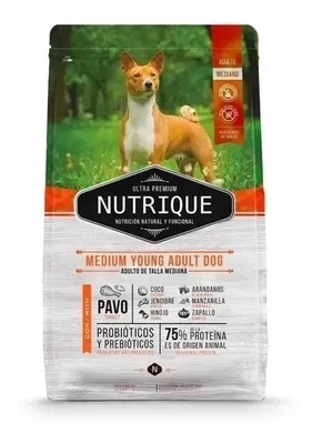 Nutrique Medium Young Ad Dog x 12 Kg