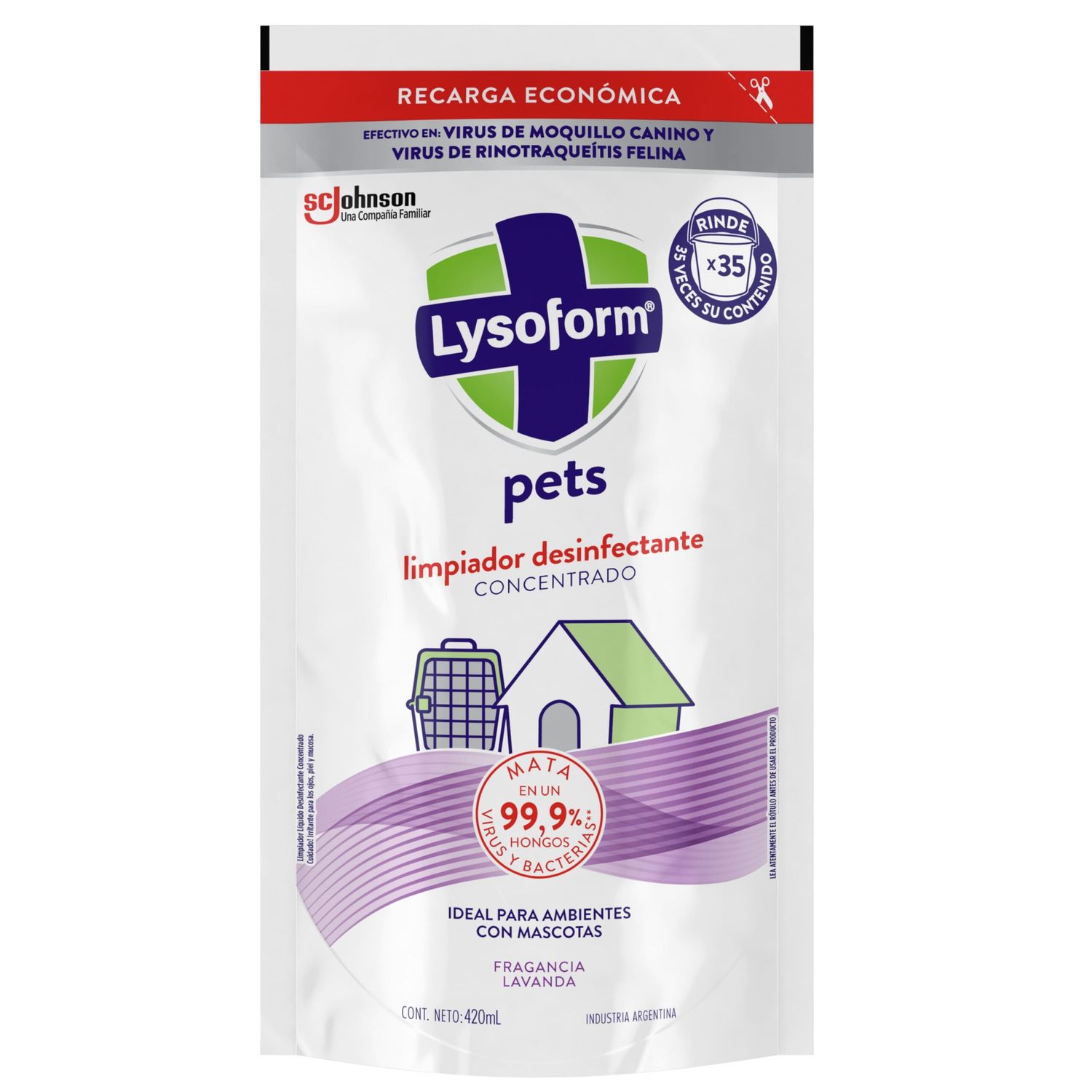 LYSOFORM LIMP. LIQ PETS DP 12X420