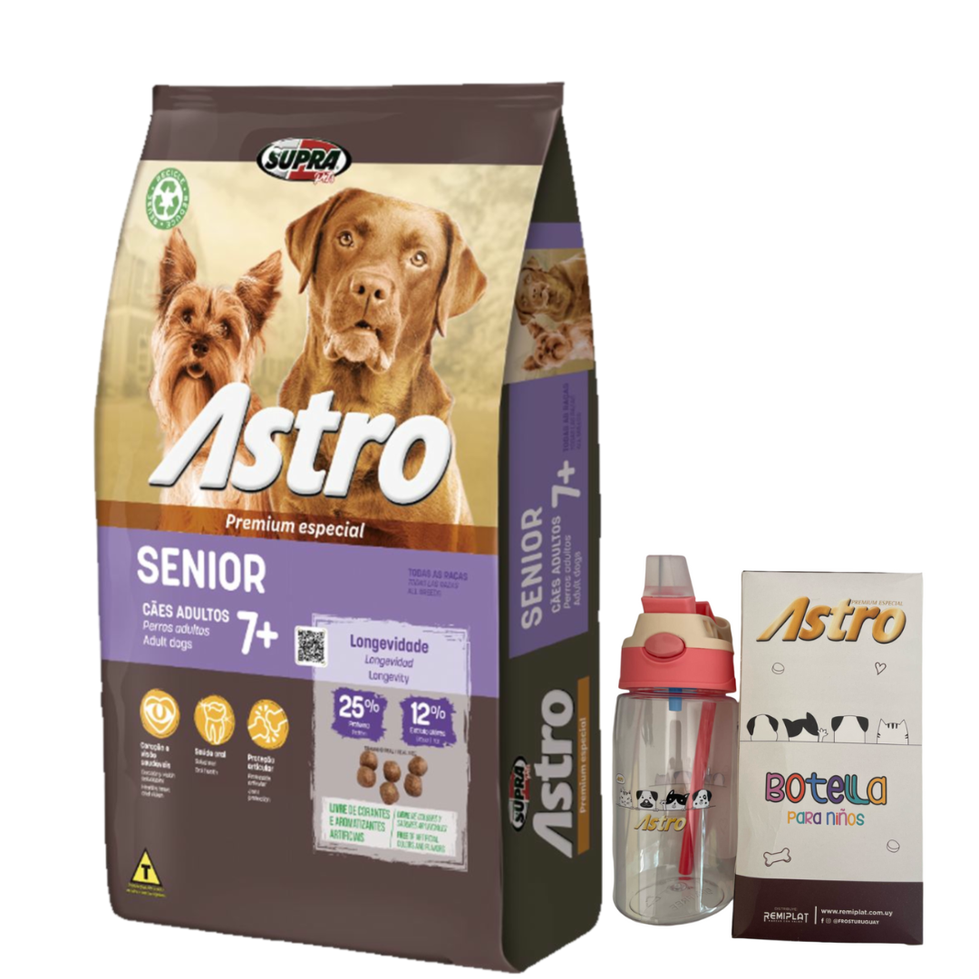 Astro Senior x 14KG + Botella para niños de REGALO!!