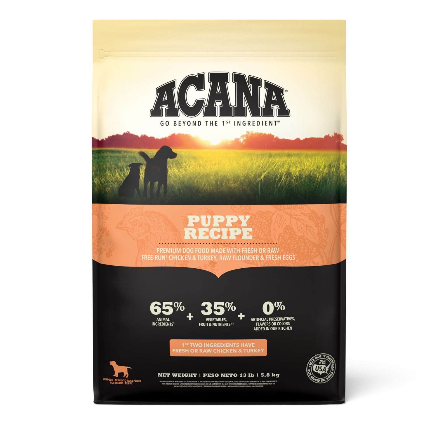 ACANA Dog Puppy Recipe 25LB