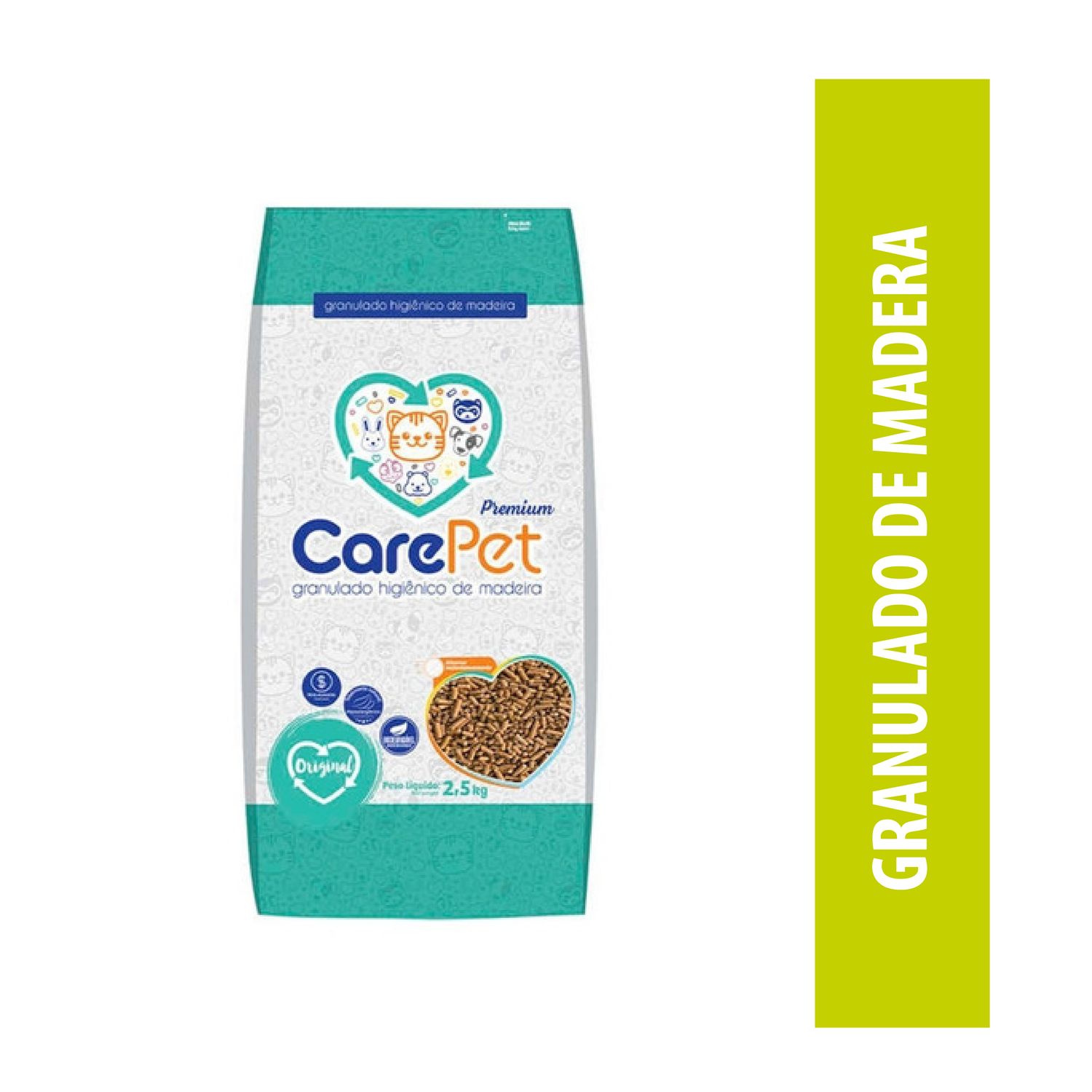 Granulado Higiénico Pet Care 2,5kg
